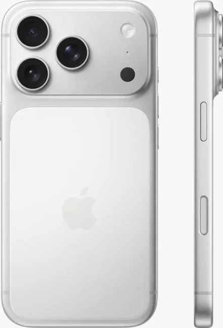 Смартфон Apple iPhone 17 Pro Dual SIM 1TB (серебристый) - фото2