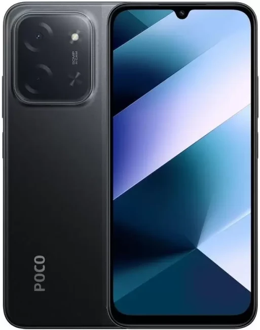 Смартфон POCO C85 6GB/128GB международная версия (черный) - фото