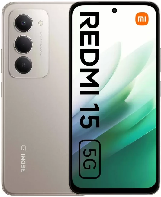 Смартфон Redmi 15 5G 8GB/256GB европейская версия (титановый)