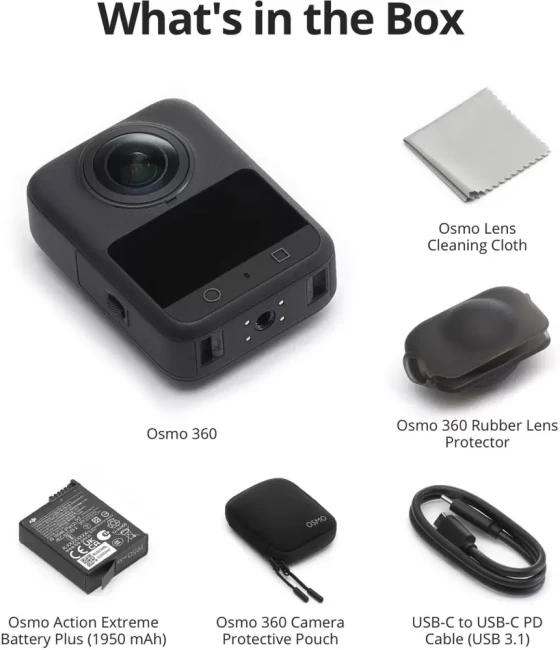 Экшн-камера DJI Osmo 360 Standard Combo - фото7