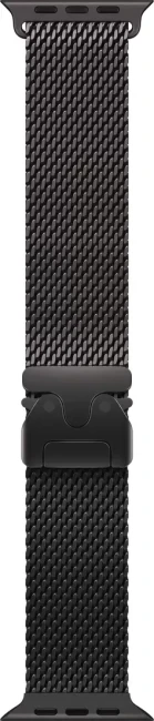Умные часы Apple Watch Ultra 3 LTE 49 мм (титановый корпус, черный/черный, миланская петля L) - фото3
