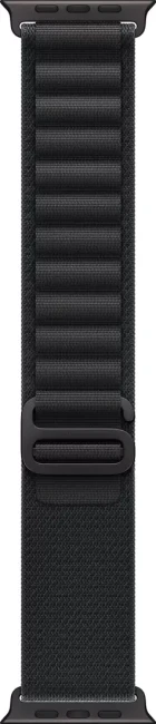 Умные часы Apple Watch Ultra 3 LTE 49 мм (титановый корпус, титановый/черный, текстильный ремешок размера M) - фото3