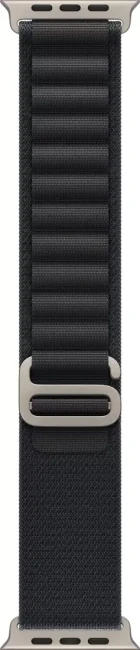 Умные часы Apple Watch Ultra 3 LTE 49 мм (титановый корпус, природный/черный, текстильный ремешок размера S) - фото3