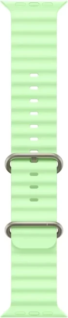 Умные часы Apple Watch Ultra 3 LTE 49 мм (титановый корпус, природный/салатовый, ремешок из эластомера) - фото3