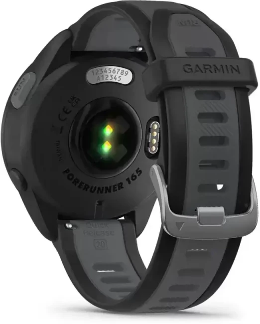 Умные часы Garmin Forerunner 165 (черный/сланцево-серый) - фото5