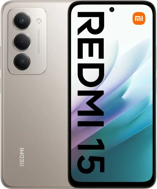 Смартфон Redmi 15 4G 8GB/256GB международная версия (титановый)
