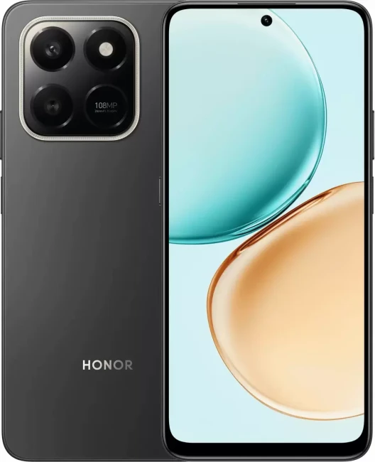 Смартфон HONOR X7d LGN-LX1 6GB/128GB международная версия (вельветовый черный) - фото