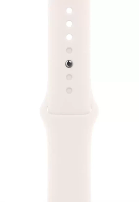 Умные часы Apple Watch Series 11 42 мм (алюминиевый корпус, розовое золото/легкие румяна, спортивный силиконовый ремешок M/L) - фото3