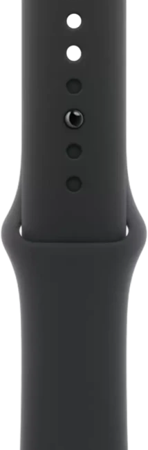 Умные часы Apple Watch Series 11 46 мм (алюминиевый корпус, космический серый/черный, спортивный силиконовый ремешок S/M) - фото3