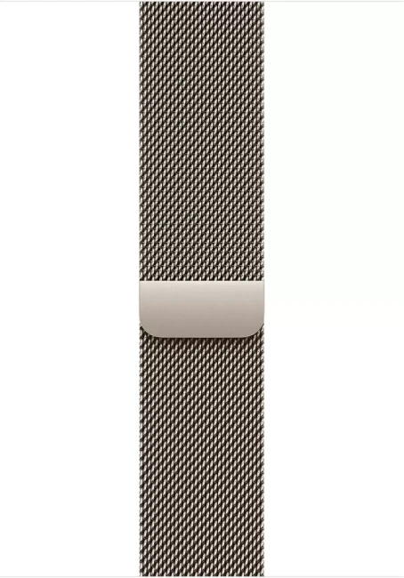 Умные часы Apple Watch Series 11 LTE 46 мм (титановый корпус, золотистый/природный, миланская петля) - фото3