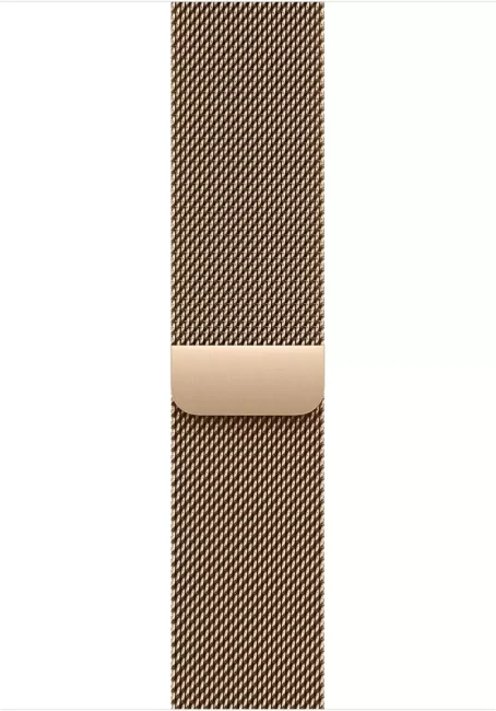 Умные часы Apple Watch Series 11 LTE 46 мм (титановый корпус, золотистый/золотистый, миланская петля) - фото3