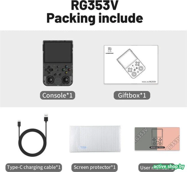 Игровая приставка Anbernic RG353V 64GB/128GB - фото3, картинка3 Игровая приставка Anbernic RG353V 64GB/128GB - фото3