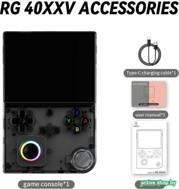Игровая приставка Anbernic RG40XXV 32GB/128GB - фото3, картинка3 Игровая приставка Anbernic RG40XXV 32GB/128GB - фото3