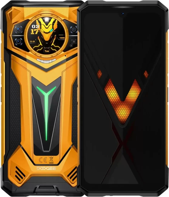 Смартфон Doogee S200 Ultra 12GB/1TB (черный/желтый)
