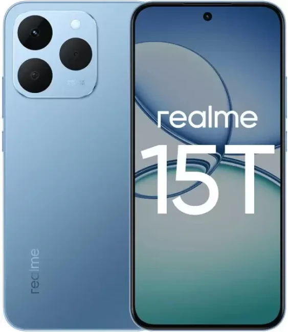 Смартфон Realme 15T RMX5111 12GB/256GB международная версия (голубой металлик) - фото