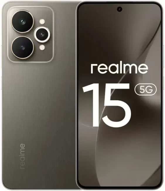 Смартфон Realme 15 5G RMX5106 12GB/512GB международная версия (титановый) - фото