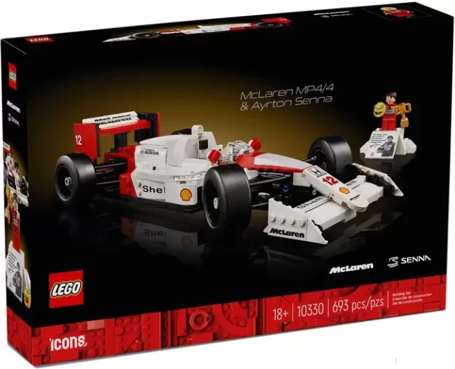 Конструктор LEGO Icons McLaren F1 MP4/4 и Айртон Сенна / 10330