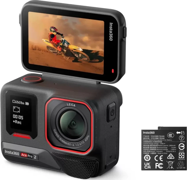 Экшн-камера Insta360 Ace Pro 2 (Standard Bundle)