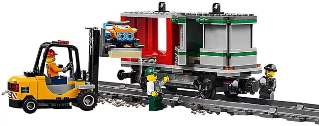 Конструктор Lego City 60198 Товарный поезд - фото4