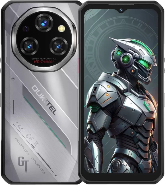 Смартфон Oukitel WP62 16GB/512GB (серебристый)