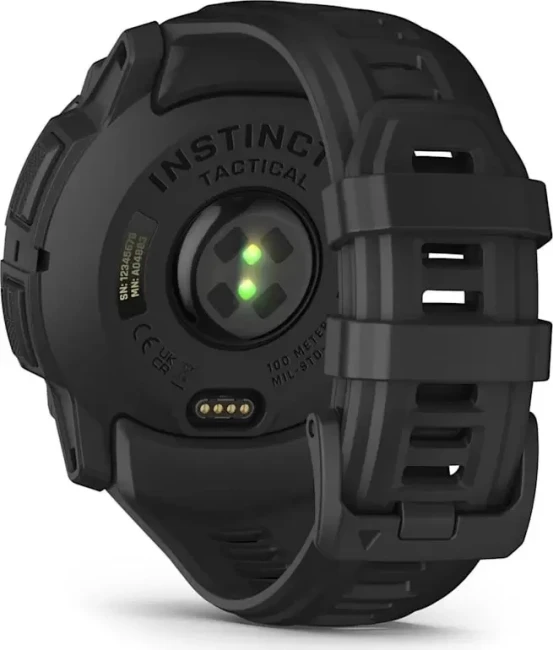 Умные часы Garmin Instinct 3 Solar Tactical Edition 50 мм (черный) - фото2