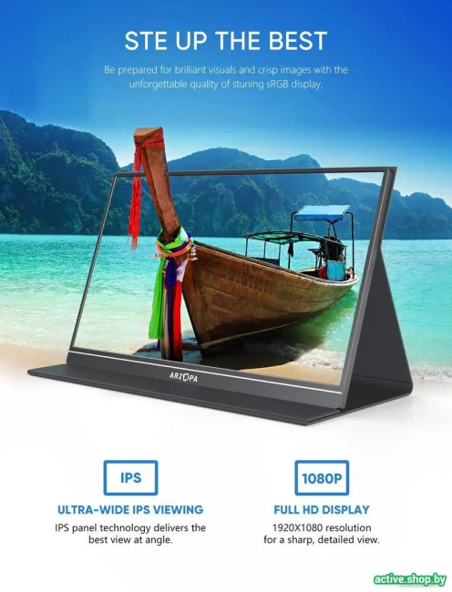 Портативный монитор Arzopa S1 Table - фото3