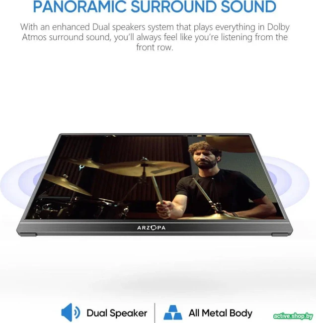 Портативный монитор Arzopa S1 Table - фото4