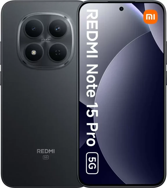 Смартфон Redmi Note 15 Pro 5G 8GB/256GB международная версия (черный) - фото