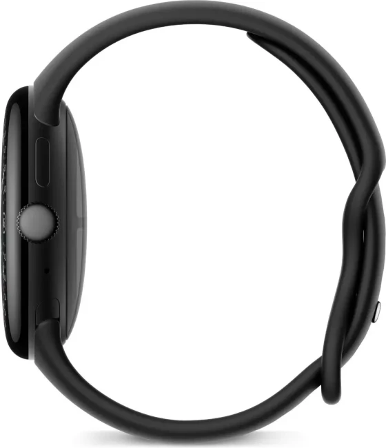 Умные часы Google Pixel Watch 4 41 мм (черный матовый/обсидиан, спортивный силиконовый ремешок) - фото3