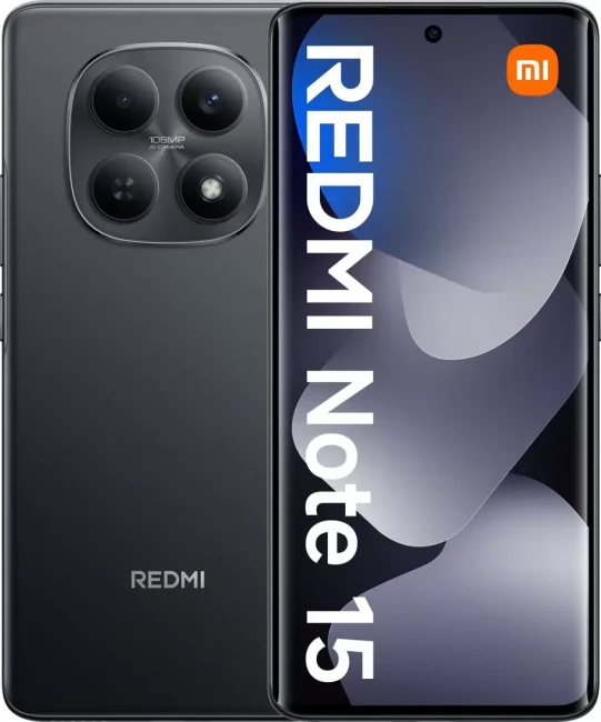 Смартфон Redmi Note 15 8GB/256GB международная версия (черный) - фото