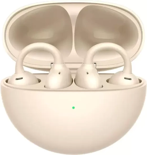 Наушники Huawei FreeClip (бежевый международная версия) - фото