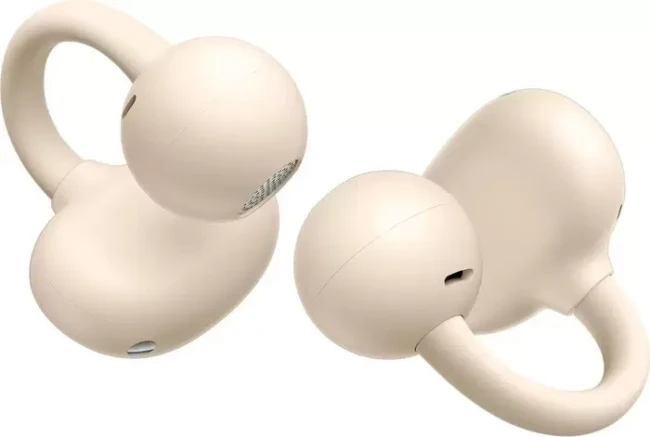 Наушники Huawei FreeClip (бежевый международная версия) - фото2