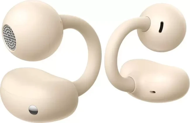 Наушники Huawei FreeClip (бежевый международная версия) - фото3