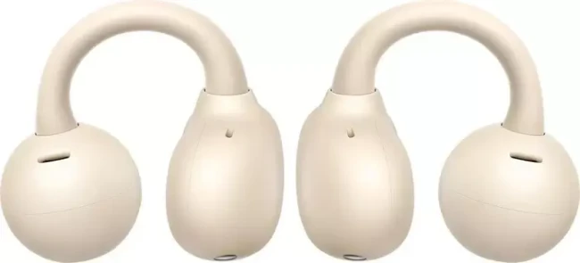 Наушники Huawei FreeClip (бежевый международная версия) - фото4