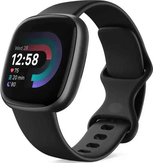 Умные часы Fitbit Versa 4 (черный/черный алюминий) - фото3
