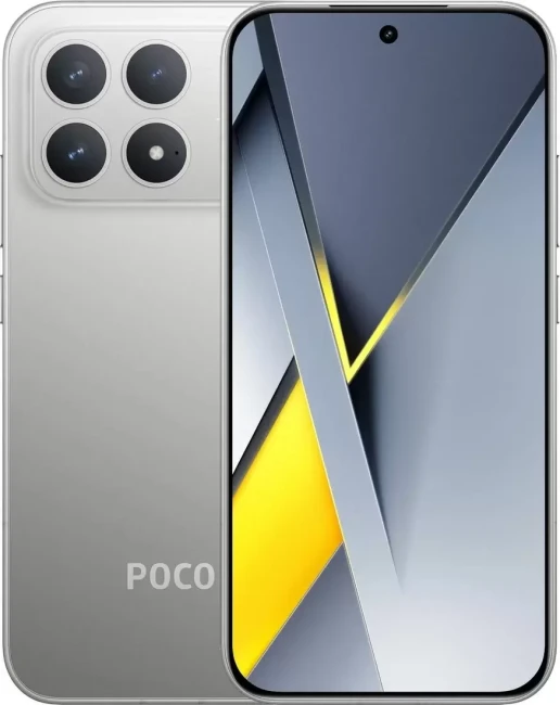Смартфон POCO F8 Pro 12GB/512GB международная версия (серебристый)