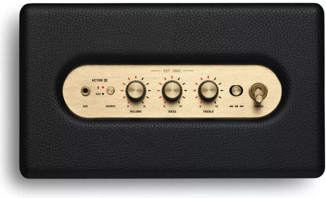 Беспроводная колонка Marshall Acton III (черный) - фото5