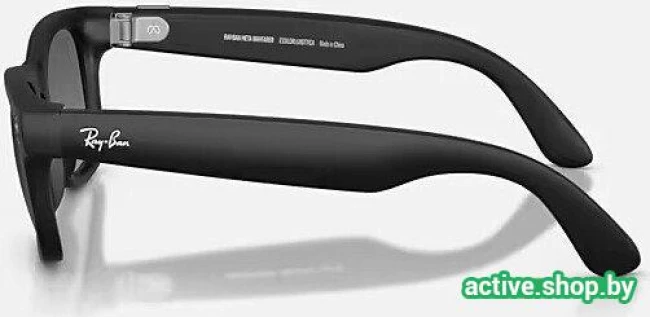 Умные очки Ray-Ban Meta Wayfarer Gen 2 RW4012 (черный матовый/графитовый) - фото4