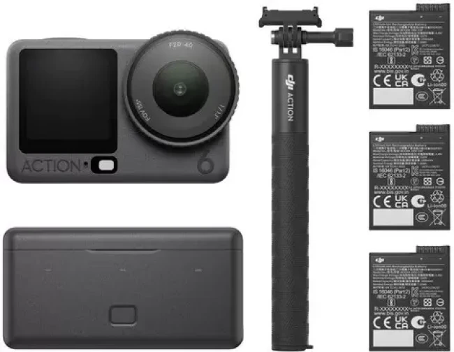 Экшн-камера DJI Osmo Action 6 Adventure Combo - фото3