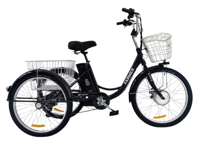 Трёхколёсный электровелосипед Smart8 Farmer - фото2