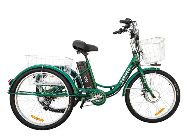 Трёхколёсный электровелосипед Smart8 Farmer - фото4