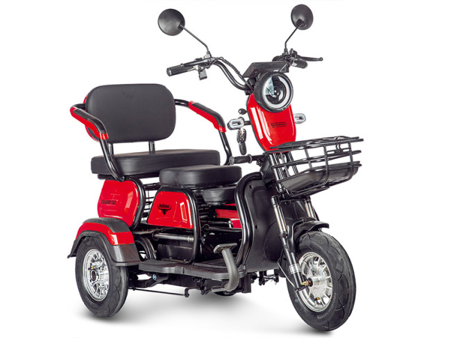 Электротрицикл Gelbert Caf 48V/60V 600W - фото4