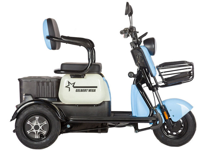 Электротрицикл Gelbert Vega 48V/60V 600W - фото6
