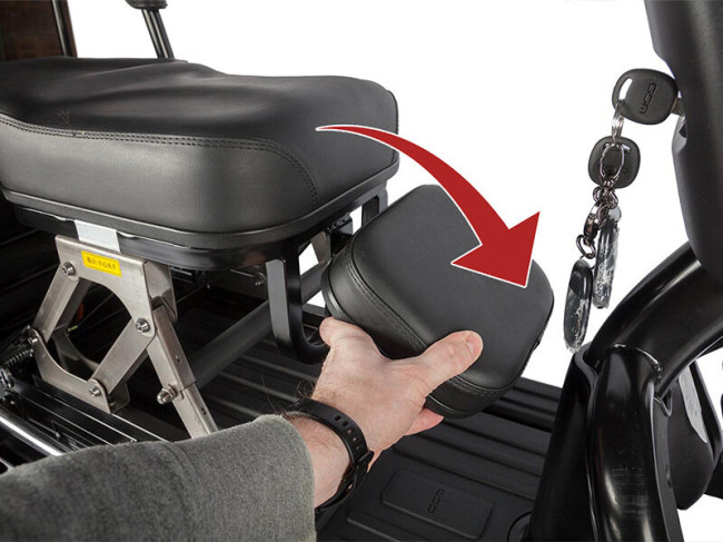 Электротрицикл Wanshida UN MOTO 60V 650W - фото8