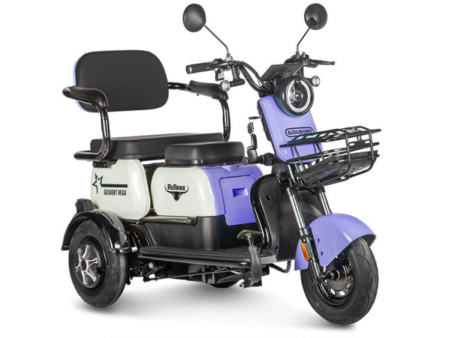 Электротрицикл Gelbert Vega 48V/60V 600W - фото5