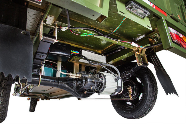 Грузовой электрический трицикл Rutrike Дукат 1500 60V 1000W - фото9