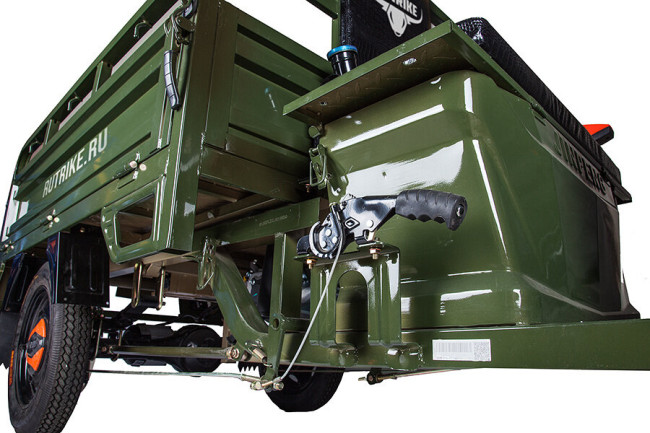Грузовой электрический трицикл Rutrike Гибрид 1500 60V 1000W - фото5