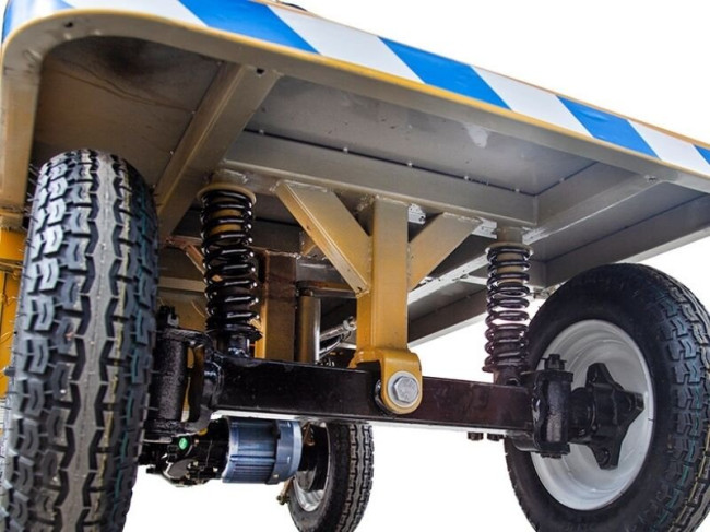 Платформенная электрическая тележка RuTrike ПЛИТА БУКСИР 1200 - фото4