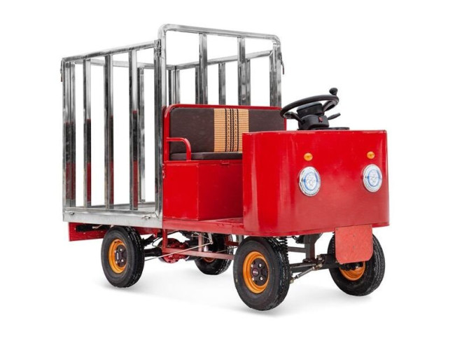 Платформенная тележка электрическая RuTrike КАРА - фото