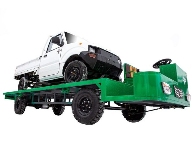 Платформенная тележка электрическая RuTrike БАЗА - фото9